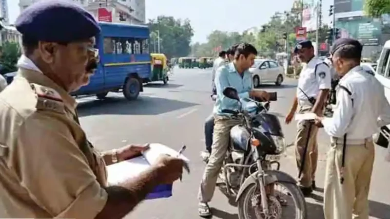 Traffic Violation Challan