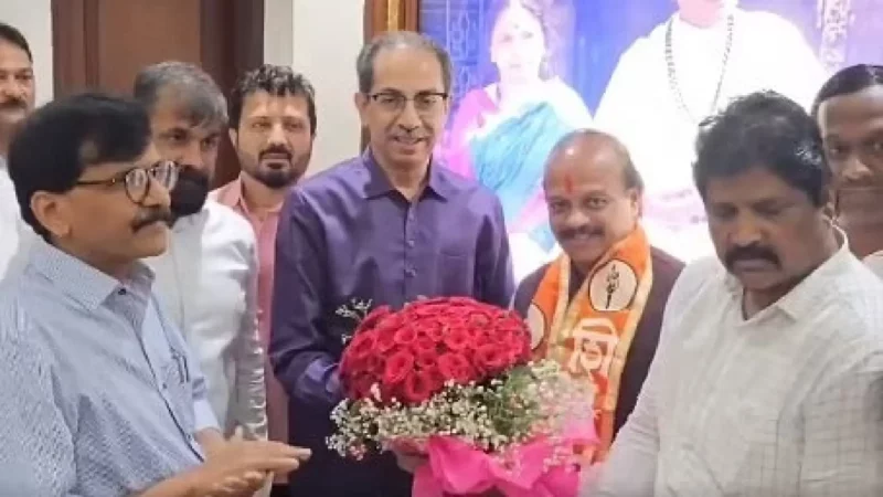 Vasant More Join Shivsena UBT