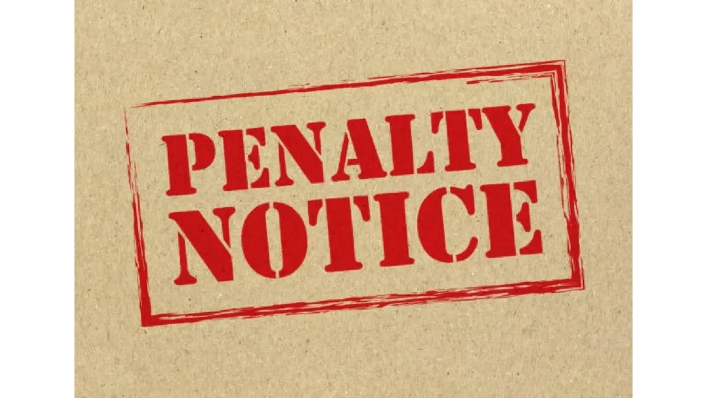 Penalty Notice