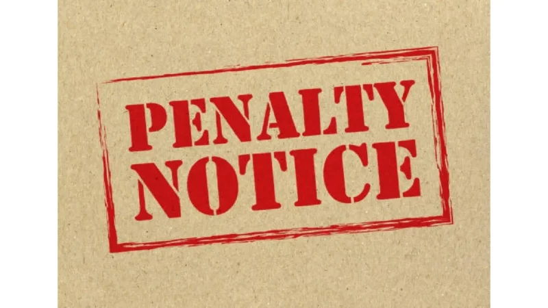 Penalty Notice