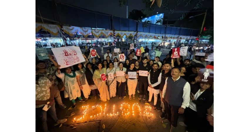 Garima Silent Candle March in Pune