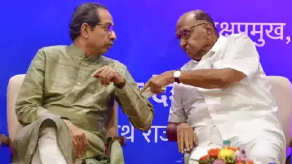 sharad pawar-uddhav thackeray