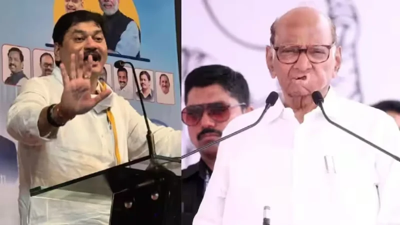 Dhananjay Munde-Sharad Pawar