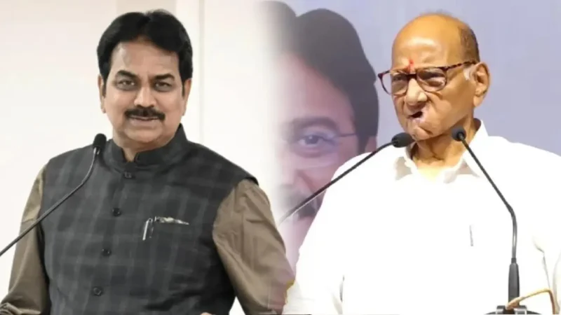 Harshvardhan Patil-Sharad Pawar (1)