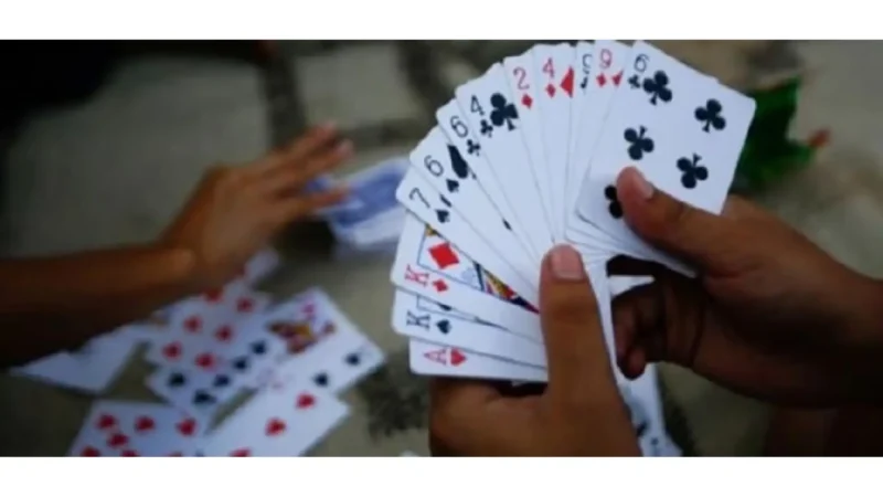 Police Raid On Gambling Den