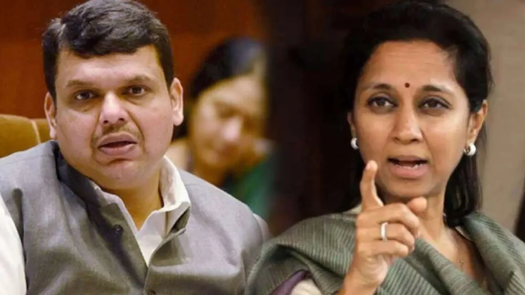 Supriya Sule-Devendra Fadnavis