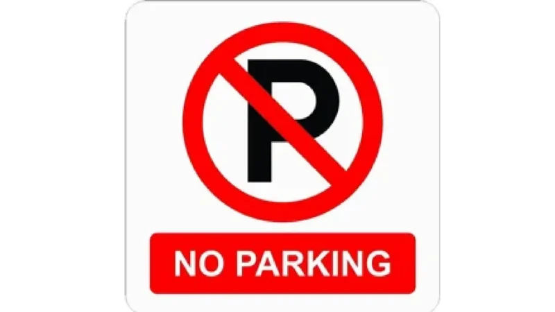 No Parking