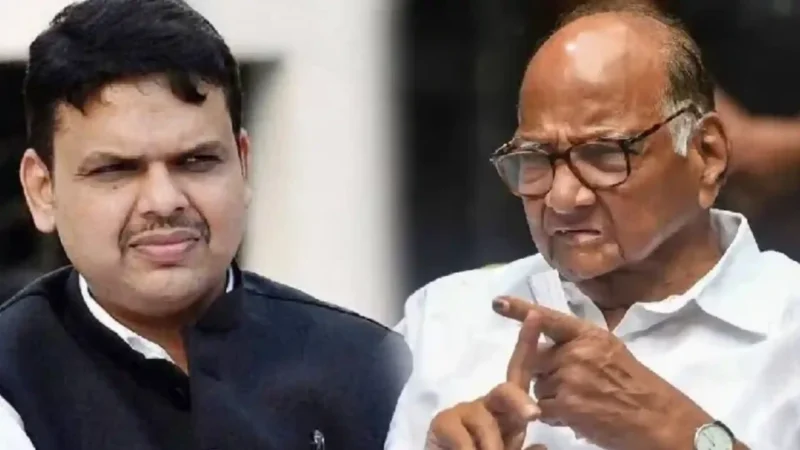 Sharad Pawar Devendra Fadnavis