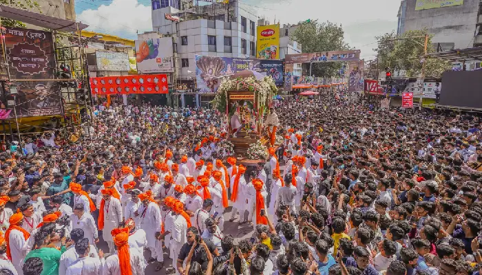 Shrimant Bhausaheb Rangari Ganpati | Shrimant Bhausaheb Rangari Ganpati Bappa 'Shri Ganesh Suvarndham' Temple (Videos)