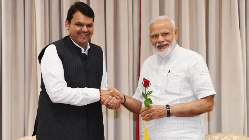 Devendra Fadnavis-PM Narendra Modi