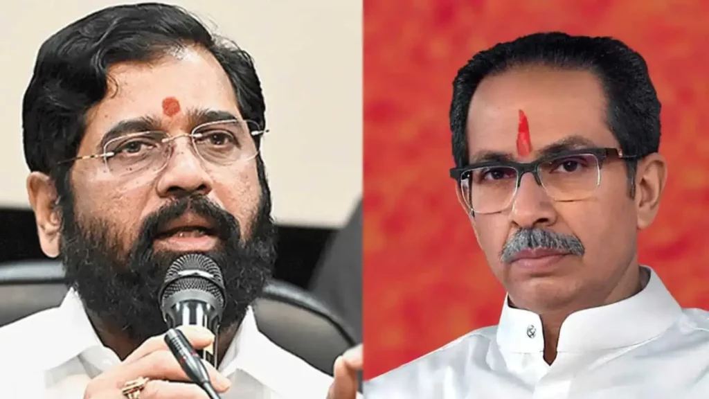 Eknath Shinde-Uddhav Thackeray