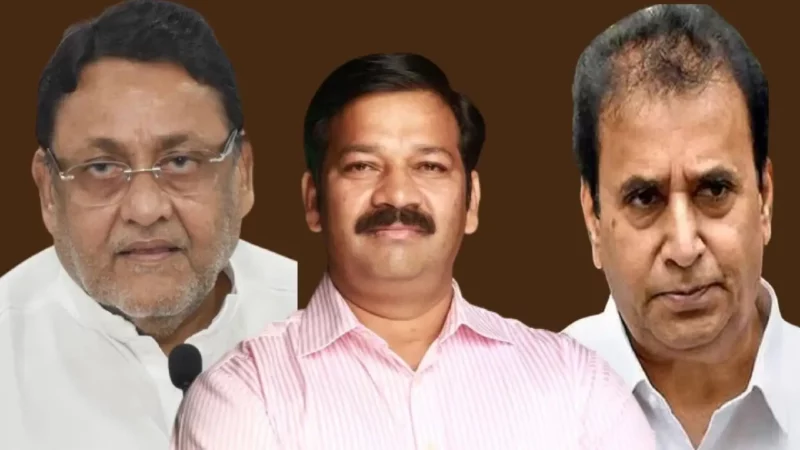 Ganpat Gaikwad- Anil Deshmukh-Nawab Malik