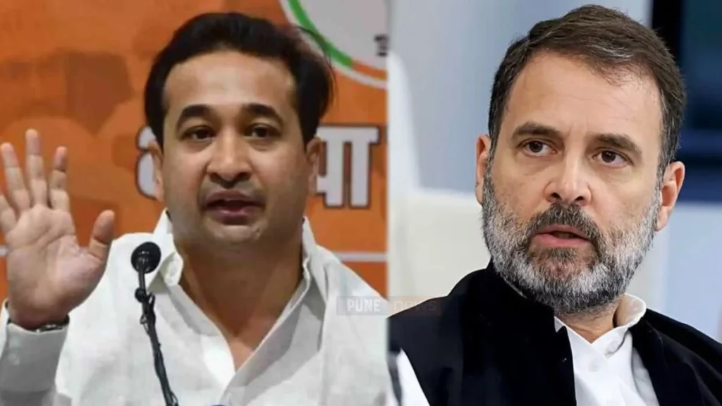 Nitesh Rane - Rahul Gandhi