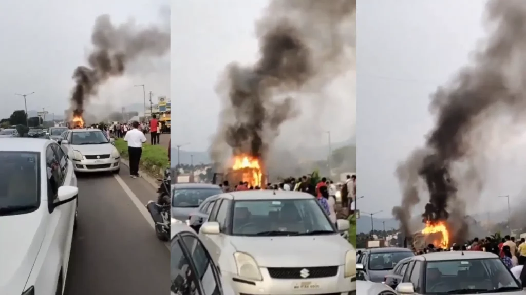 Pune-Bangalore Expressway Accident