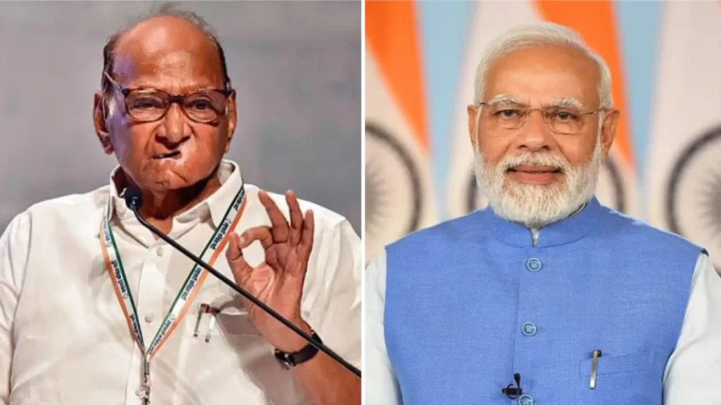 Sharad Pawar-Narendra Modi