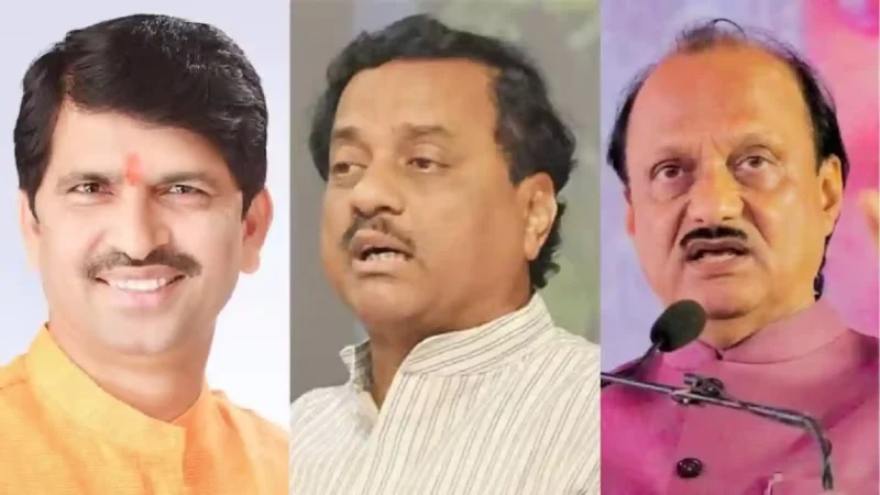 Sunil Tatkare - Mahendra Thorve - Ajit Pawar