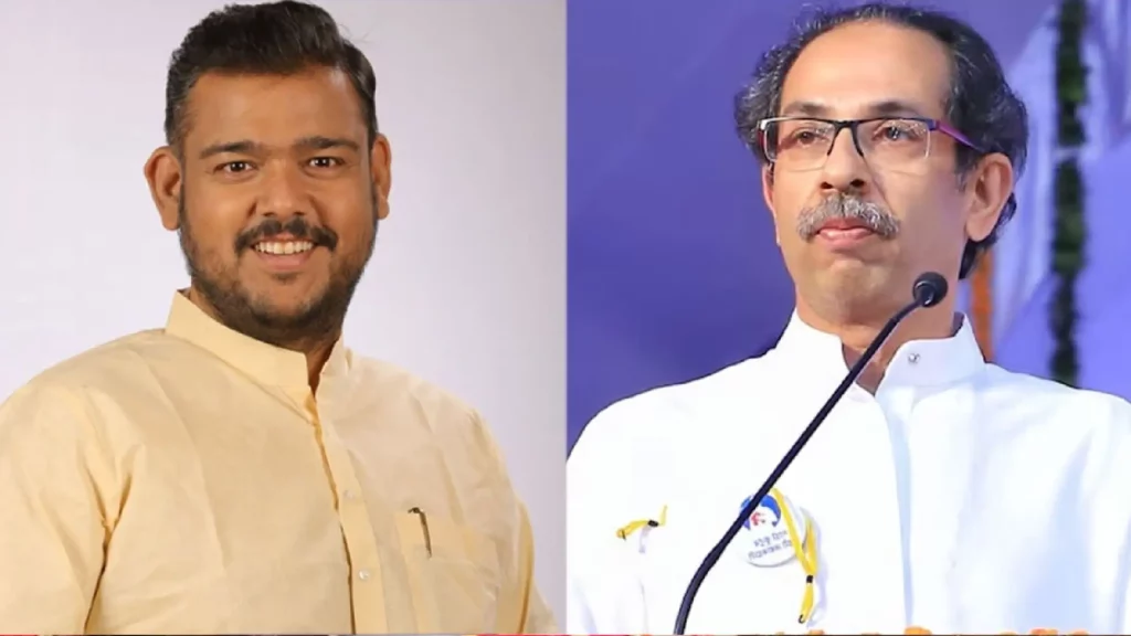 MP Vishal Patil - Uddhav Thackeray