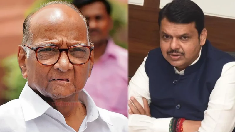 sharad pawar-devendra fadnavis