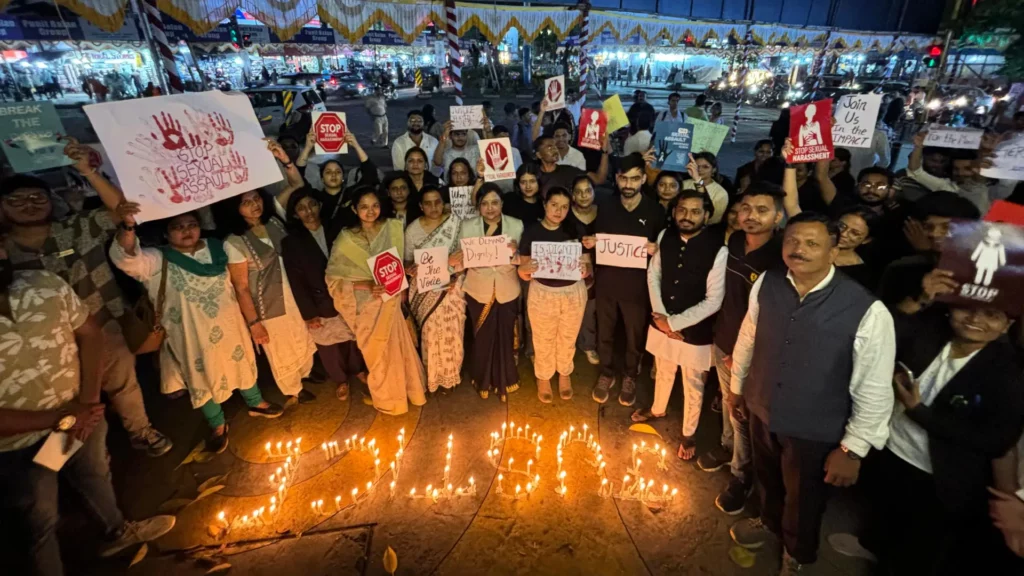 Garima Silent Candle March