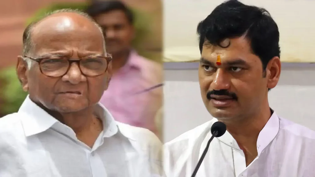 dhananjay munde sharad pawar