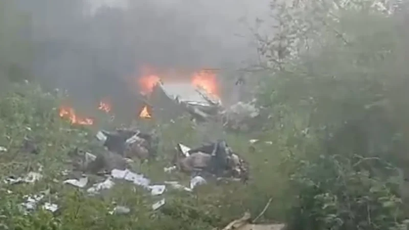 Helicopter Crash In Bavdhan Pune