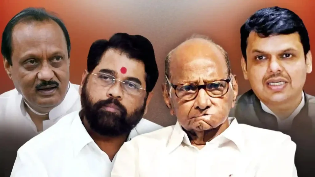 Sharad Pawar-Eknath Shinde-Devendra Fadnavis-Ajit Pawar