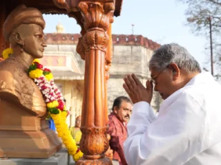 Bajirao Peshwa Memorials on Parvati Hill | पर्वती टेकडीवरील बाजीराव पेशवे स्मारकाच्या विकासाचे काम समाधानकारक; पहिल्या टप्प्याचे केंद्रीय मंत्री राजनाथ सिंह यांच्या हस्ते लोकार्पण होणार – चंद्रकांत पाटील