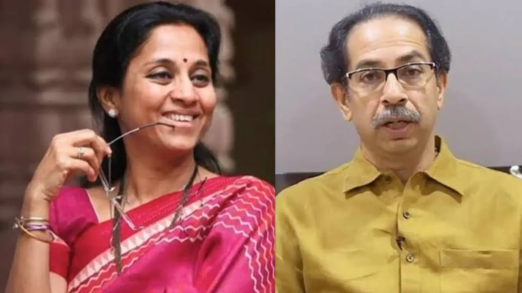 Supriya Sule-Uddhav Thackeray (1)