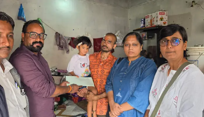 Pimpri News | Journalists' Federation initiates aid for Anshika's treatment; State President Govind Wakade appeals for maximum support.