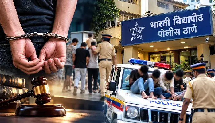 Pune Crime News | In a case involving illegally detaining minors and forcing them to apologize by intimidating them, 2 cases have been filed against 13 police officers, including the then senior police inspectors of Bharati Vidyapeeth Police Station.