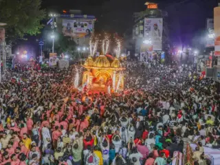 Shrimant Bhausaheb Rangari Ganpati | वैभवशाली मिरवणुकीने श्रीमंत भाऊसाहेब रंगारी गणपतीला भावपूर्ण निरोप