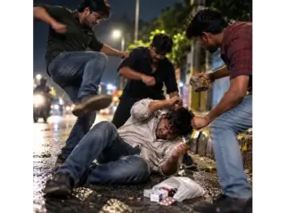  Bhosari Pune Crime News | पुणे : औषध घेऊन घरी जाणाऱ्या तरुणाला रस्त्यात अडवून बेदम मारहाण; हातावर दगड मारल्याने बोट फ्रॅक्चर