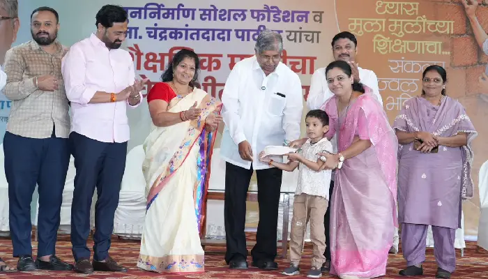 Chandrakant Patil | The spirit of generosity should be instilled in everyone; a proposal to provide assistance to single mothers is under consideration at the government level – Statement by Hon. Chandrakant-dada Patil.