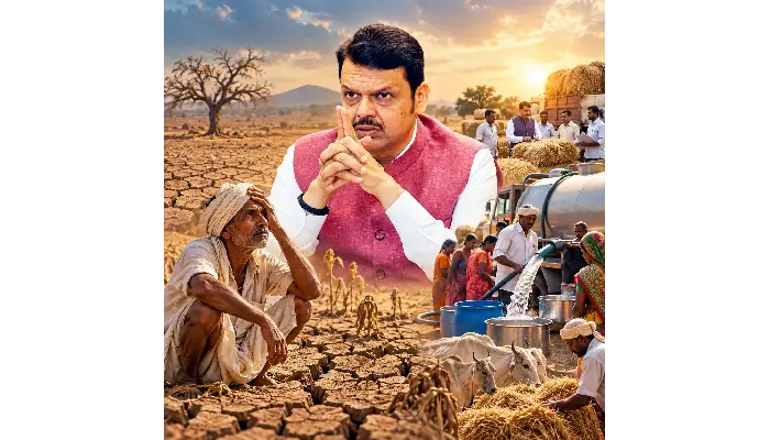 Maharashtra Drought News | In the drought situation, farmers, farm laborers, and workers are at the center of help! United efforts to overcome the drought - Chief Minister Devendra Fadnavis' determination
