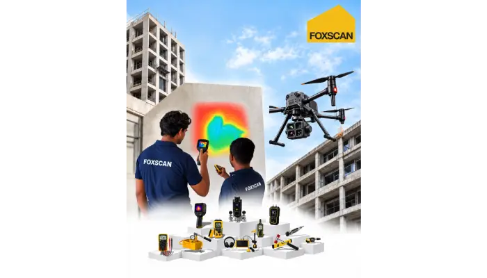 Foxscan - Griha Sanjivan Foundation | AI-based building diagnostic experience center launched in Pune by Foxscan and Griha Sanjivan Foundation.
