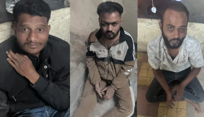 Pune Crime News | Three arrested for threatening and robbing a couple on a two-wheeler who were on their way to visit the Shrimant Dagdusheth Halwai Ganpati temple.