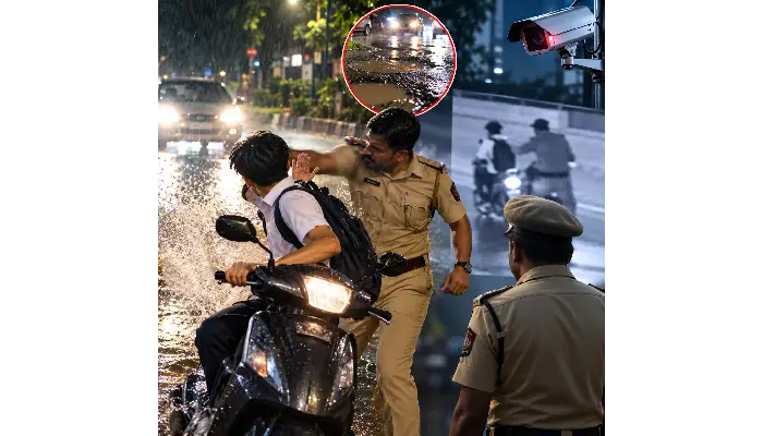 Pune Crime News | Pune: Policeman who verbally abused and assaulted a minor student finally traced; Lohgaon police serve notice.