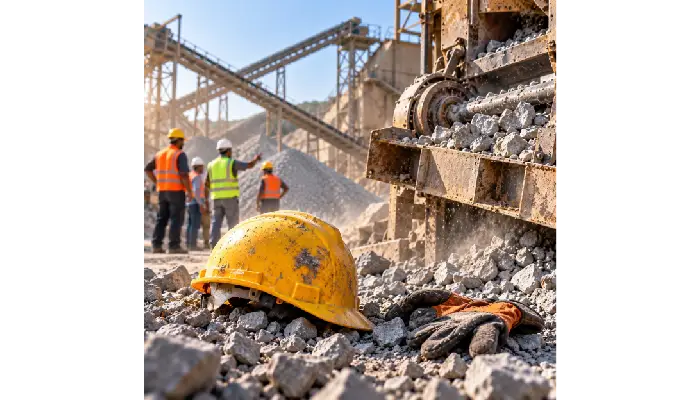 Pune Crime News | Pune: 17-year-old youth dies after getting trapped in a stone crusher machine; case registered against three contractors; incident occurred in Lonikand.