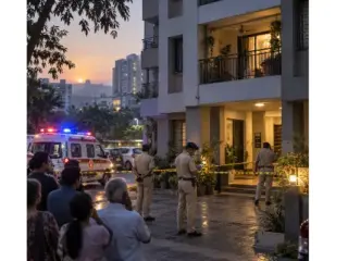 Pune Pimpri Crime News | पुणे : पत्नीचा धारदार शस्त्राने खून करून पतीची गॅलरीतून उडी; देहूगाव येथील घटना