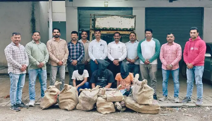 Pune Crime News | An inter-state gang stealing copper wires from MSEDCL transformers busted, team from Crime Branch Unit 7 caught three people, opened 8 cases, and seized goods worth 12.73 lakh