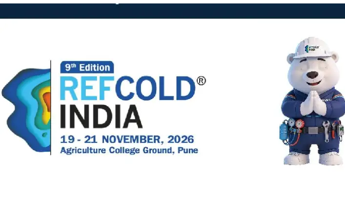 Refcold India 2026 | 'Refcold India 2026', the grand refrigeration and cold chain show of South Asia, international exhibition and conference in Pune