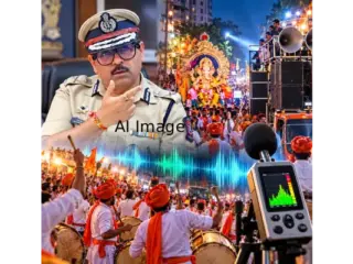 Pune Police News | पुणे: ध्वनिप्रदूषणावर कारवाईला सुरुवात; 1,224 गणेश मंडळांच्या आवाजाच्या नोंदींचे विश्लेषण सुरू