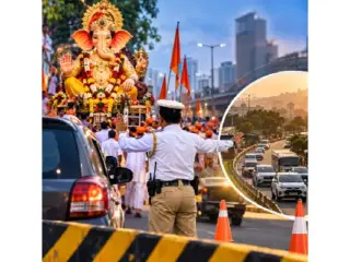 Pune Traffic Updates | पुणे : वाघोलीत 22 सप्टेंबरला गणेश विसर्जन; पुणे-अहिल्यानगर रस्त्यावरील वाहतुकीत मोठे बदल