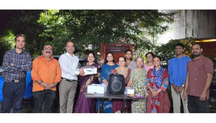 Creative Foundation Pune | Creative Foundation to gift utility items to Mandals celebrating 'Cultural Ganeshotsav' in Ward 29 – Sandeep Khardekar