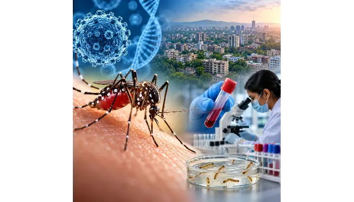 Zika Virus in Pune | Risk of Zika persists in Pune; virus detected in 26.5% of mosquito pools, genetic mutations also found.