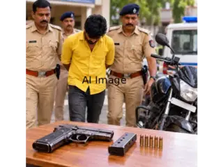 Pune Crime News | पुणे : सासवड पोलिसांकडून कात्रजमध्ये राहणाऱ्या सराईत गुन्हेगाराला गावठी पिस्तुलासह अटक; ‘मकोका’ अंतर्गत झाली होती कारवाई