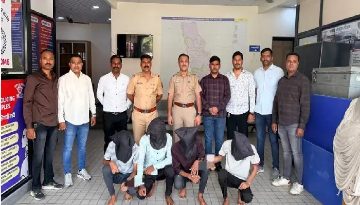 Pune Crime News | Baner police busted a gang that tried to rob a young man on Pancalab Road in Baner