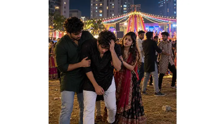 Pune Crime News | After the Dandiya event, incidents of beating in Dhankawadi and Baner; people beaten after drinking alcohol, and a stone thrown at someone's head due to an old dispute