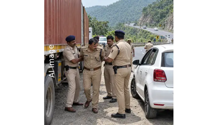 Pune Crime News | A police officer who was stopping vehicles on the highway in police uniform and extorting money from them was arrested by Warje police; he had previously been suspended for similar extortion activities.