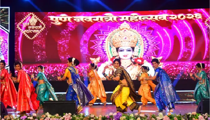 Pune Navratri Festival | A nonstop 12-hour Lavani blast rocked the 32nd Pune Navratri Festival!